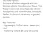 write SEO product descriptions for clothing and fashion