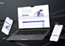 design a clean app and web UI UX