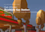 model a small stylized low poly game environment no ai