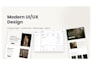 design clean and modern UI UX in figma