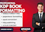 amazon kindle cover self publishing kdp publishing epub conversion