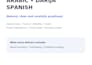 translate arabic, darija and spanish manually