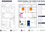 draw professional 2d autocad floor plans