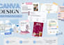 design editable canva presentations, workbooks and pdfs
