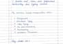 provide neat handwritten notes and documents