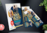 design flyer, poster matching ticket, even ticket, boarding pass