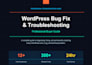 fix wordpress bugs, errors, and critical website issues