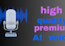 create natural sounding ai voiceovers