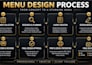 create restaurant menu, food menu and digital menu design