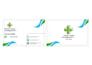 create a clean and modern business card design