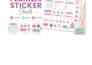design cute printable planner sticker sheets