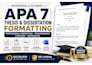 format your apa 7 paper, references, and citations professionally