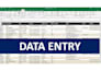 do data entry, web research, excel data entry and copy paste