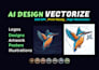 convert ai generated designs into print ready vector files