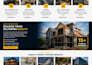 design a remodeling contractor website for construction and roofing