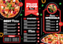 design a modern restaurant food menu, and cafe menu