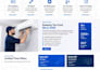 design an hvac website in wordpress for heating and cooling companies