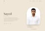 design a professional personal portfolio website