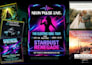 do instagram and facebook flyer design