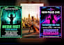 do instagram and facebook flyer design