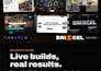 design a high converting cinematic modern business website