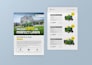 design product or sales sheet for your business