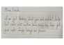do neat and beautiful plain handwritten letters and notes