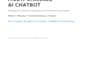 build a custom multi channel ai chatbot for your business