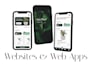 build website, website development, full stack developer, front end dev