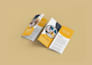 design corporate brochure trifold bifold and restaurant menu