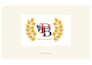 design luxury monogram logo with elegant  brand identity