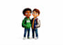 create 3d chibi, stylized cartoon, and ai artwork