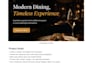 design a modern responsive restaurant website