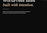 create a custom wordpress website for your business