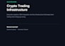 build a crypto trading bot with exchange and dex integration