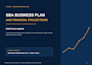 write an sba business plan with financial projections