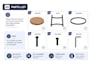 design product instruction manual, assembly instructions and user guide