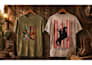create vintage cowboy, rodeo revival tshirt designs