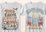 create vintage retro hand drawn t shirt design