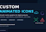 create custom animated icons and seamless loop animations