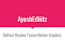 create custom davinci resolve fusion animation