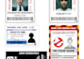 design interactive cosplay id cards, prop documents and dossiers