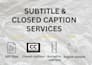 add subtitles, captions and srt files