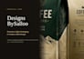 design premium coffee packaging coffee bag and coffee label