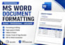 format, edit and professionally design your ms word document