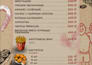 design a modern and professional restaurant or bar menu