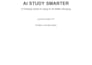 write an ai study guide for students using chatgpt