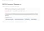 seo keyword research and competitor analysis for low competition