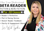 christian book beta reader, dark romance beta reader, cozy mystery beta reader