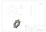 create shredder cuter disc technical drawing